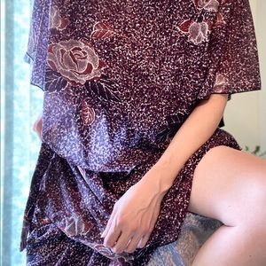 Vintage layered dress